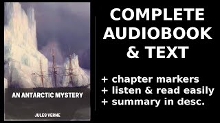 An Antarctic Mystery 💜 By Jules Verne FULL Audiobook [upl. by Onder771]