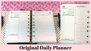 Original Daily Planner Review and How I Use It [upl. by Azil]