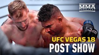 UFC Vegas 18 Overeem vs Volkov Post Show LIVE Stream  MMA Fighting [upl. by Nauqit]