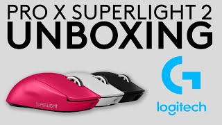 Logitech G PRO X Superlight 2 LIGHTSPEED Wireless UNBOXING [upl. by Erodeht]