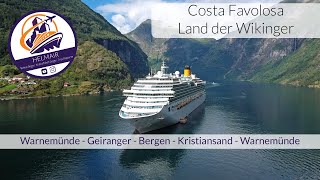 Land der Wikinger mit der Costa Favolosa [upl. by Sonaj]