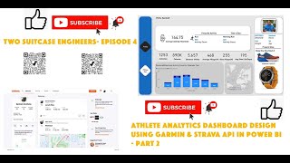 Episode 4 How to build Power BI Athlete Dashboard using Strava API as Datasource Part 2 [upl. by Cleary]