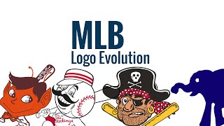 MLB Logos Through the Years 2018 [upl. by Klump]