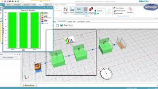 Tecnomatix PLANT SIMULATION  Simulación de plantas industriales [upl. by Airamzul]