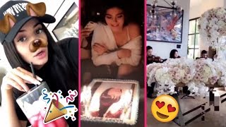 Kylie Jenner 20th Birthday Party Snapchat VLOG [upl. by Ardnossac]