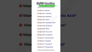 scientific name of chemical  chemical name  vitamin science sciencefacts chemistry shorts gs [upl. by Amber663]