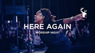 Rheva Henry  Here Again Spontaneous  I Want More  Worship Night [upl. by Enelak]