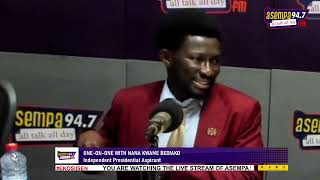 Nana Kwame Bediako talks about his presidential ambitionquotThe New Forcequot source of wealth and more [upl. by Raama877]