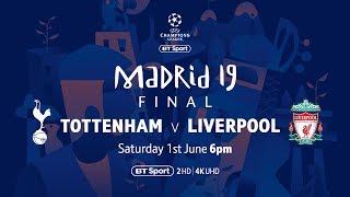 Watch Tottenham Hotspur vs Liverpool live on BT Sports YouTube channel [upl. by Enirbas588]