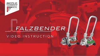 Buschmann Tools FalzBender  Skārdnieku un jumiķu instrumenti [upl. by Revilo]