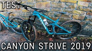 TEST DU NOUVEAU CANYON STRIVE 2019 [upl. by Yauqaj442]