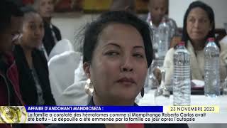 LE JOURNAL DU 23 NOVEMBRE 2023 BY TV PLUS MADAGASCAR [upl. by Simonette]