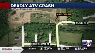 Fatal ATV crash in Village of Tigerton alcohol said to be a factor [upl. by Enad412]