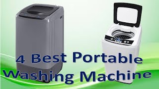 4 Best Portable Washing Machine 2023 [upl. by Nailimixam]