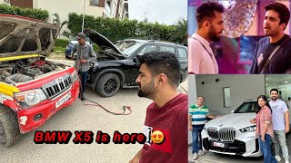 TIME FOR BMW X5😍  ElvishYadavVlogs ये मेरे साथ ही क्यों होता है 🙁 Problem in Scorpio N [upl. by Merideth]