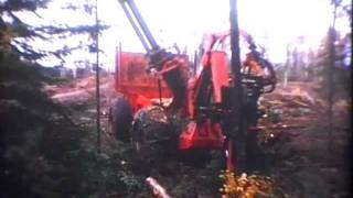 Koehring Shortwood Harvester 1970s [upl. by Edrock60]