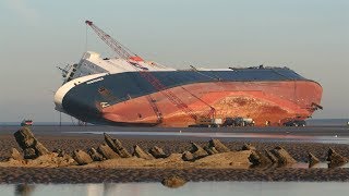 Ship Beaching Full Speed [upl. by Rattray]