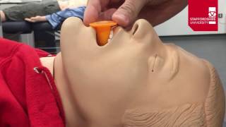 Oropharyngeal Airway Insertion [upl. by Rudich]