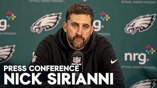 Postgame Press Conference Nick Sirianni  Philadelphia Eagles vs New York Giants [upl. by Tierell]