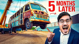 हो गया लाखों का नुकसान  Underground Bus After 5 Months😱 Buried Bus Rescue [upl. by Adnawyt]