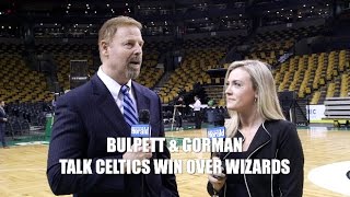 Bulpett amp Gorman Talk Boston Celtics win over Washington Wizards [upl. by Ellata]