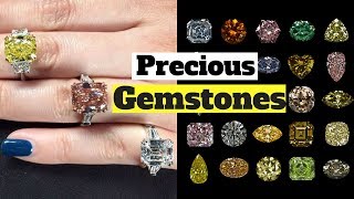 Top 14 Rare Gemstones In The World  Precious Gemstones [upl. by Tirreg]