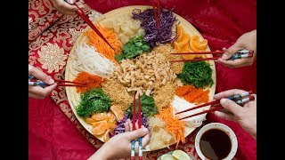 Yu Sheng Prosperity Toss [upl. by Uhthna]