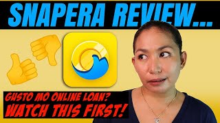 Snapera Review Paanooring Muna Bago Mag Apply [upl. by Hildegard752]