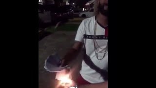 Cosculluela Muestra Fanatico quemando boletas del concierto de Anuel AA en el Choliseo 2018 🤔🤔 [upl. by Ygief]