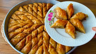 GÜNDE 20 TEPSİ SİPARİŞ ALDIĞIM EV BAKLAVASI TARİFİ💯TÜM PÜF NOKTALARIYLA CEVİZLİ EV BAKLAVASI [upl. by Samal]