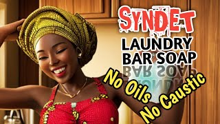 Making laundry bar soap without oils and caustic PRACTICAL VIDEO [upl. by Darom]