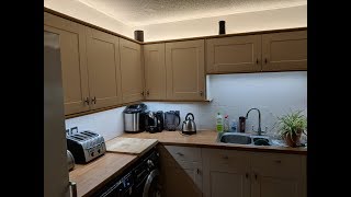 The Kitchen Extending our Philips Hue Lightstrips [upl. by Inaffets]