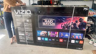 VIZIO 75quot Class PSeries 4K QLED HDR Smart TV Review [upl. by Madai]