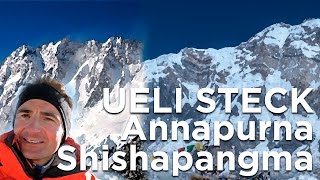 Annapurna Shishapangma Ueli Steck controverse sommet Rodolphe Popier montagne alpinisme montagne [upl. by Tamqrah]