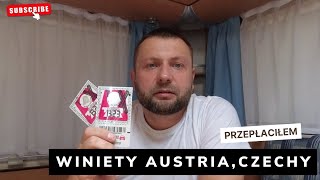 CENY WINIET 💲💵 Austria Czechy PZMOT ACSI vlog51zolciaki [upl. by Imas]