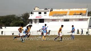 Rural hockey championship in India [upl. by Ahsitel334]