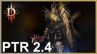 Крестоносец и quotШипы призывателяquot Diablo 3 PTR 24 [upl. by Drol184]