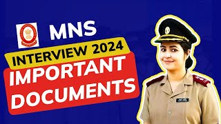 MNS interview Documents List mns mns2024 mnsinterview [upl. by Earesed]