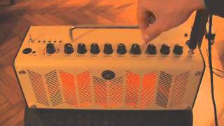 Yamaha THR10 Guitar Amp Demo from a User [upl. by Ilrac]