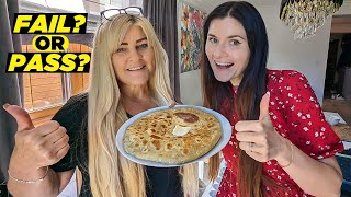 She Tried Aloo Paratha For The First Time [upl. by Rog]