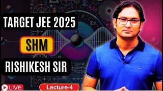 SHM  JEE  TARGET2025  LECTURE 04  By Rishikesh Sir [upl. by Analak]