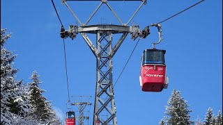 die alte Gondelbahn GrindelwaldMännlichen Habegger [upl. by Ross980]