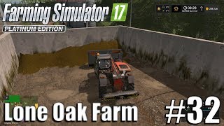 Farming Simulator 17  Lone Oak farm  Timelapse  32  Ready For Silage [upl. by Seessel681]