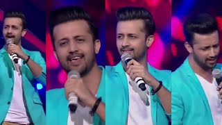 AtifAslam live singing in Gima Awards 2015  Heart touching performance [upl. by Samul]