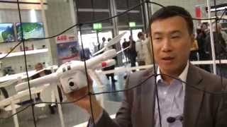 photokina 2014  AEE TORUK AP10 vs AP12  SemiProfessional Multicopter  Ajay Zeng [upl. by Ddot]