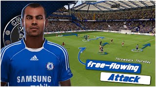 Recreate Ancelottis FreeFlowing Attacking Chelsea 200910 Tactics  EA FC 24 [upl. by Annayt]