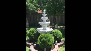 4 Tier Fluer Fountain [upl. by Leibarg464]