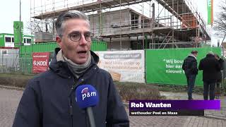 Start bouw woningen Raadhuisstraat in Panningen [upl. by Procto817]