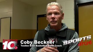 VIDEO Texline boys basketball head coach Coby Beckner talks about Monday night’s win over Nazare [upl. by Clyte99]