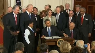 House Republicans vote to begin repealing Obamacare [upl. by Eylrac]